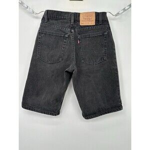 LEVI’S Vintage red‎  Tab Denim Shorts Size 9 Black made in USA